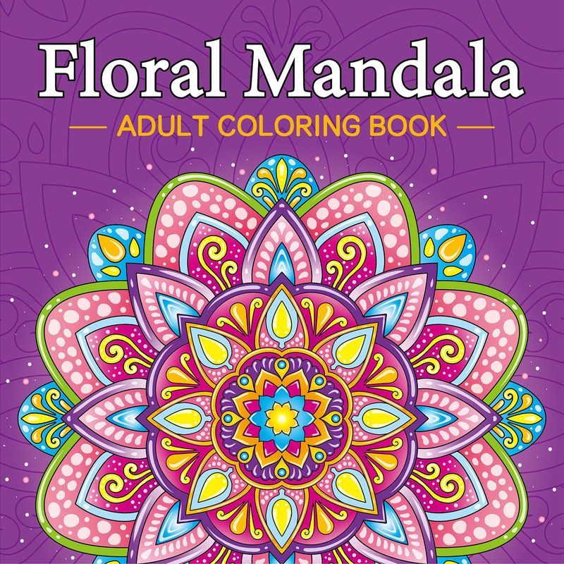 Cross-Border New Product Mandala Coloring Book Adult Decompression Coloring Book 32 Graffiti Painting Coloring Book Coloring Book