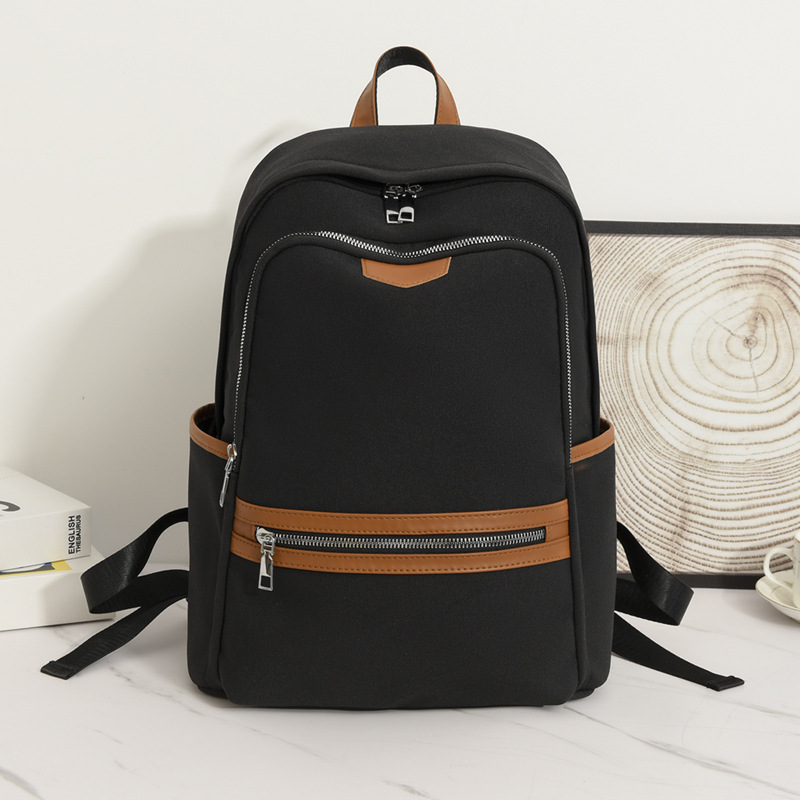 Backpack Oxford cloth commuting student travel leisure bag large capacity women's backpack_voghion.com
