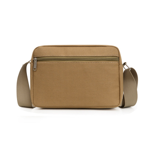 Nylon men's bag cross-shoulder men's bag outdoor solid color shoulder bag foreign trade casual small bag for men