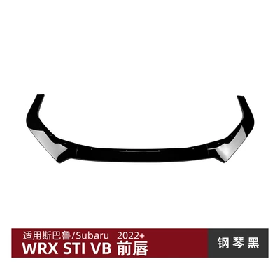 Big Surrounded Vb 2022+ Front Lip, Rear - front-lip-piano-black