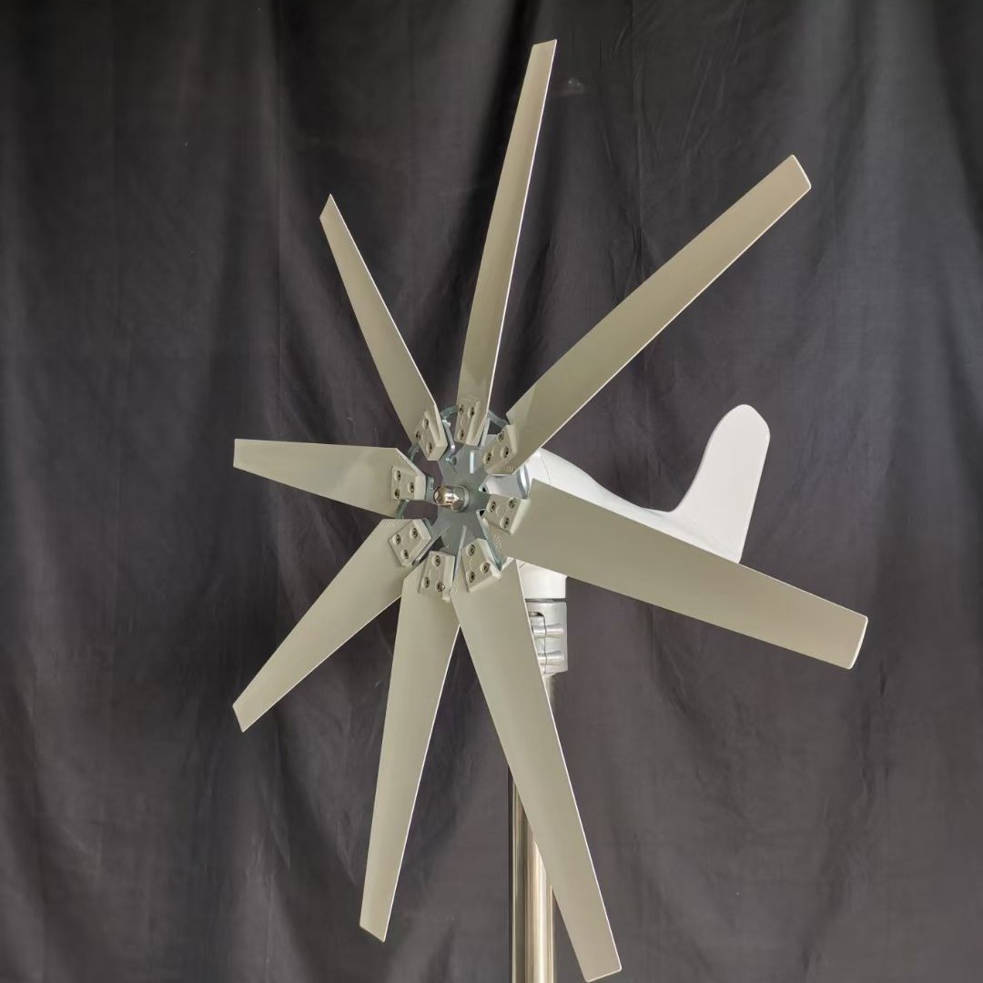 1000W 2000W风力发电机组12V24V船用风车发电机，带MPPT控制器低