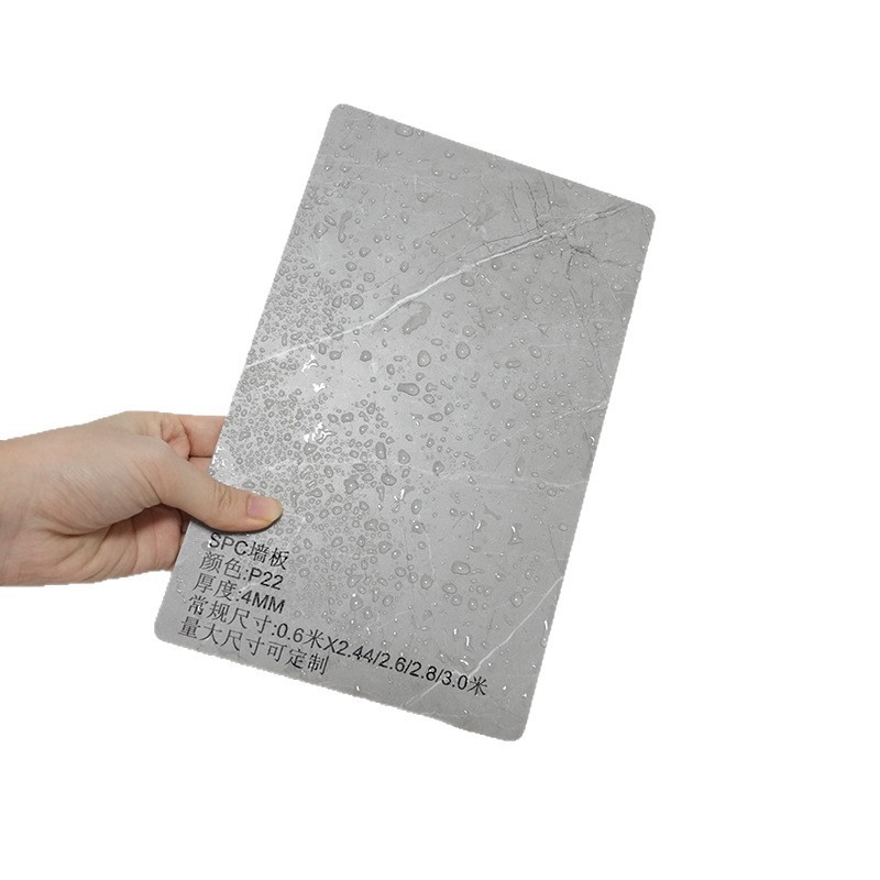 spc 石結晶壁パネル浴室タイル石プラスチック壁パネルホテルのシャワールームクイックインストール防水装飾壁パネル|undefined