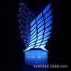 Creative touch LED table lamp, night light, creative gift, remote control, 3D