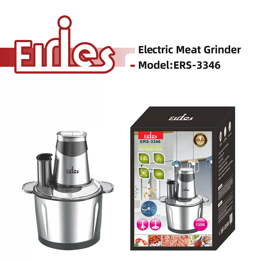 家用小型不锈钢绞肉机全自动多功能料理机绞菜葱姜蒜肉厨房电器