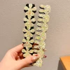 18# Yellow Flower Rabbit - 2 pieces - about 34cm long
