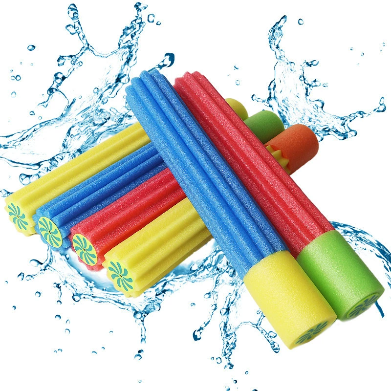 Летний детский водомет с цветком сливы, водомет из жемчужного хлопка, выдвижной пистолет-распылитель, пляжные Детские интерактивные водные игрушки