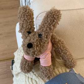 小酒窝同款玩偶毛茸小狗包女2026巨好看包包新款可爱毛绒包斜挎包