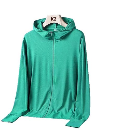 UPF50 Sun Protective Clothes, Quick-Drying, High-Grade, Thin Fishing Hat, Ice Silk Mesh Eyelet Breathable Sports Outdoor Mountaineering Apparel