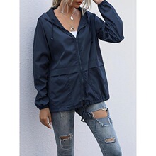 P 93362 Waterproof Hooded Rain Jacket �������� �羳ŷ��