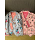 Korean-style Cartoon Printed Long-sleeved Pajamas Women's Spring and Autumn 2024 New High-grade Cardigan Trousers Home Clothes suit