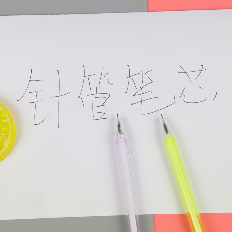 Pluma de gel de cristal de amor creativo ins pluma de agua de corazón de niña DE ALTO aspecto pluma de firma de Oficina de Papelería de estudiante lindo