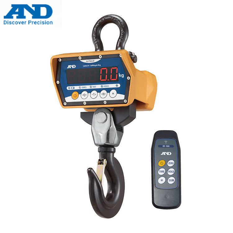 日本AND防尘防水起重机比例尺防尘防水秤FJ-T002iS;FJ-T003iS