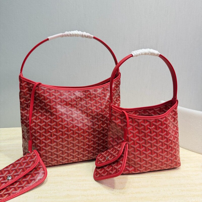 Goyard Hobo Bag Underarm Dog Tooth Bag Single Shoulder High Version Tote Bag Large Capacity Shopping Bag Handbag