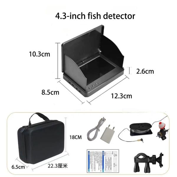 CCTV camera, organizer bag, 3inch, 15m
