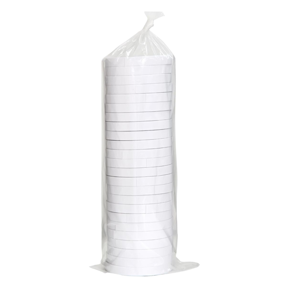 Deli double-sided adhesive 30401 1.2cm hot melt cotton paper office household super adhesive tape double-sided adhesive tape