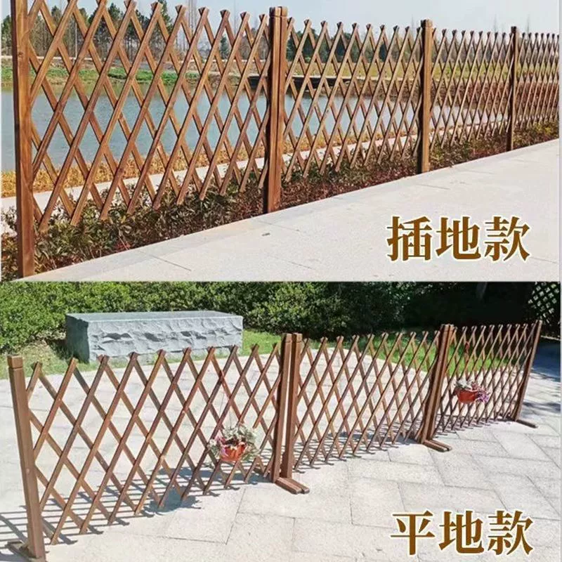 Уличный деревянный забор, антикоррозийный телескопический забор для сада, двора, овощей, уличный балкон, домашний сетчатый забор, ограждение