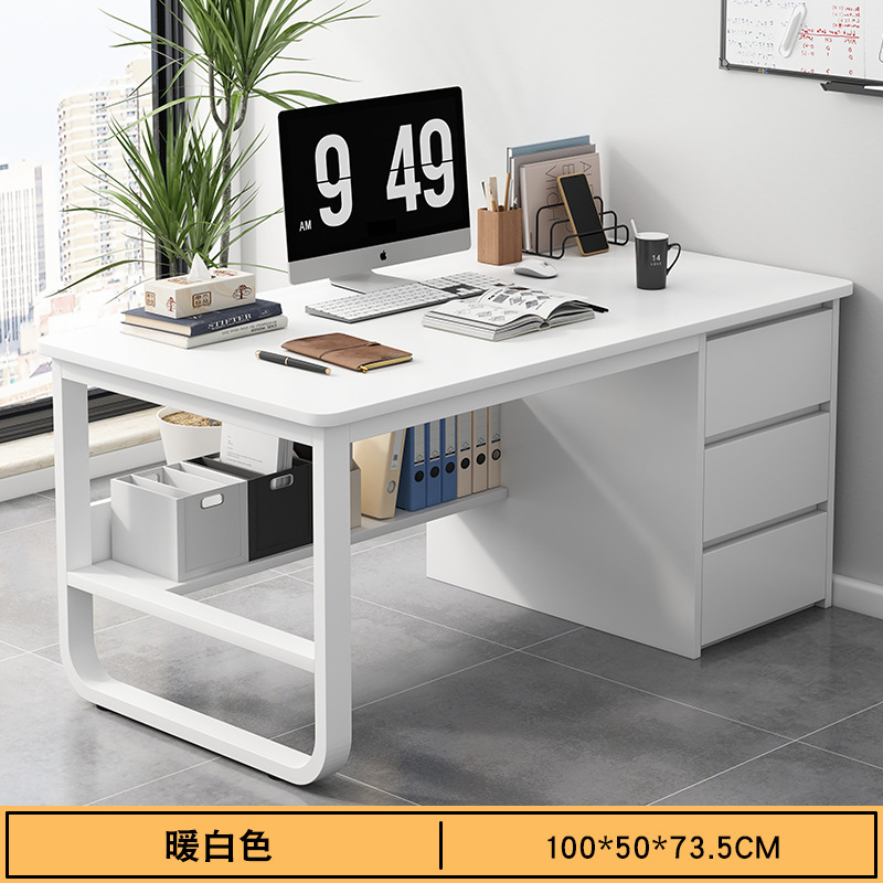 Estante blanco cálido 100 * 50