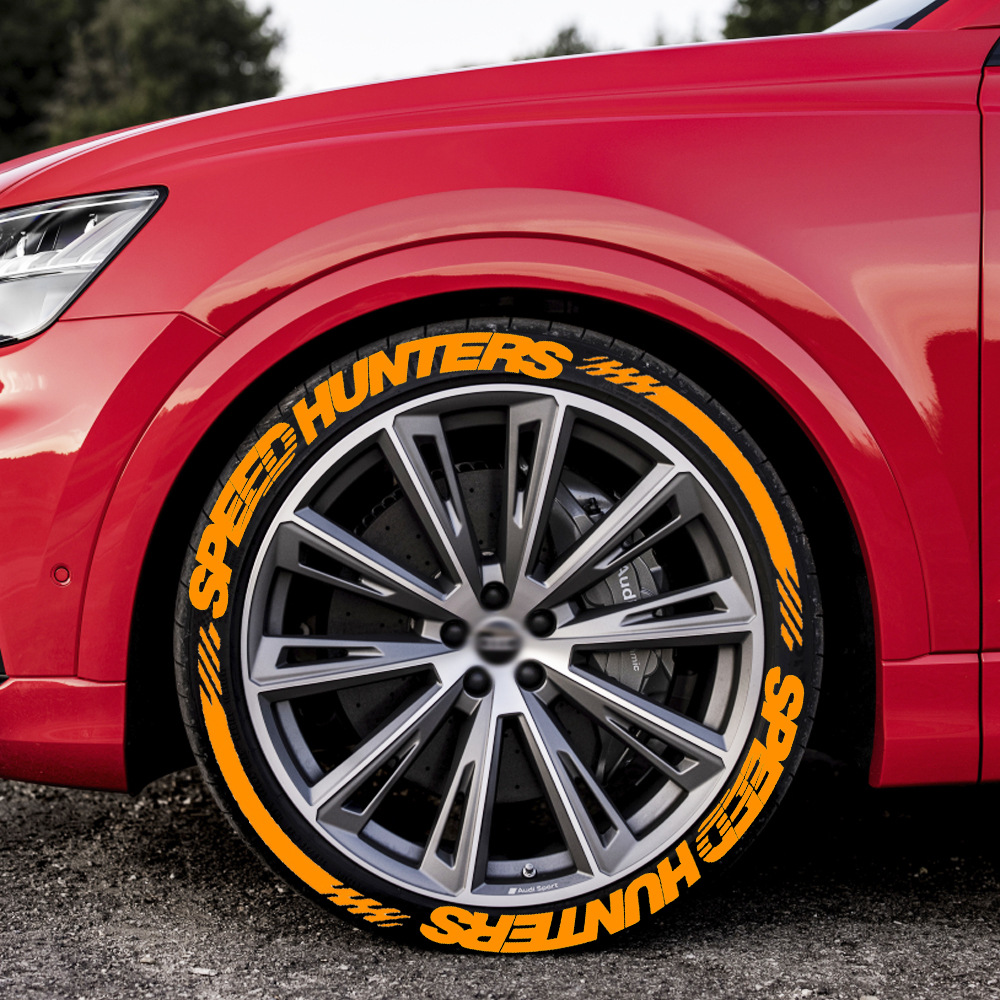 [Speed Hunter] Car Modified Letter Stickers Speed Hunter Additional Various Blades