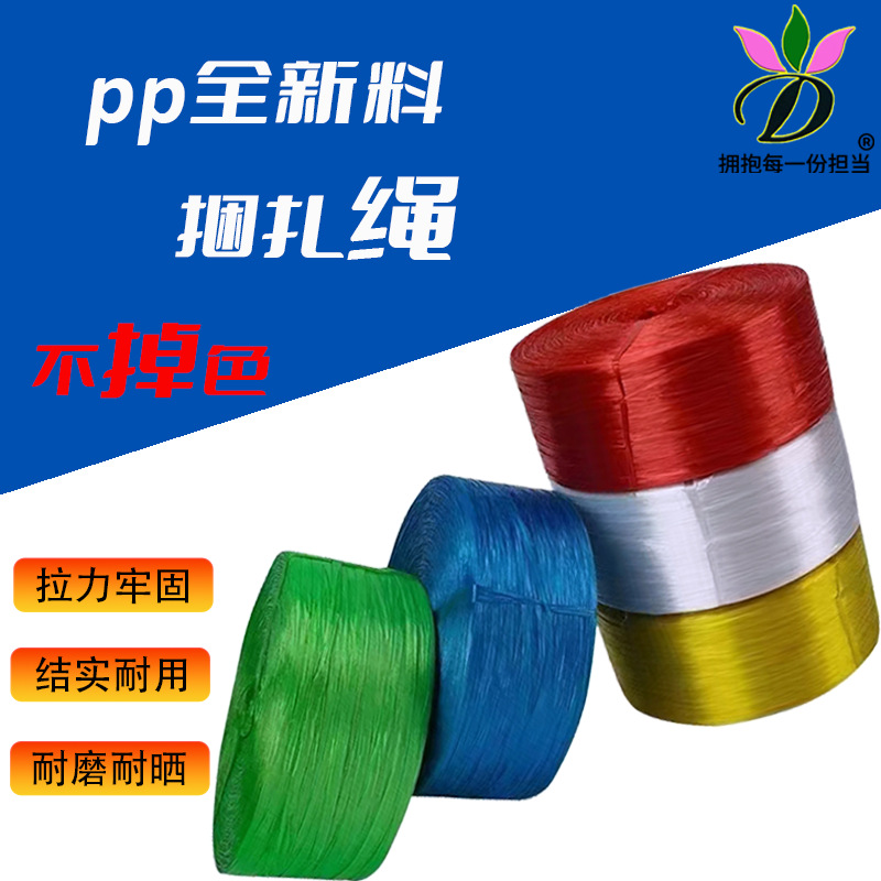 厂家 塑料包装绳捆扎绳 塑料绳草绳 包装撕裂绳 农用绳