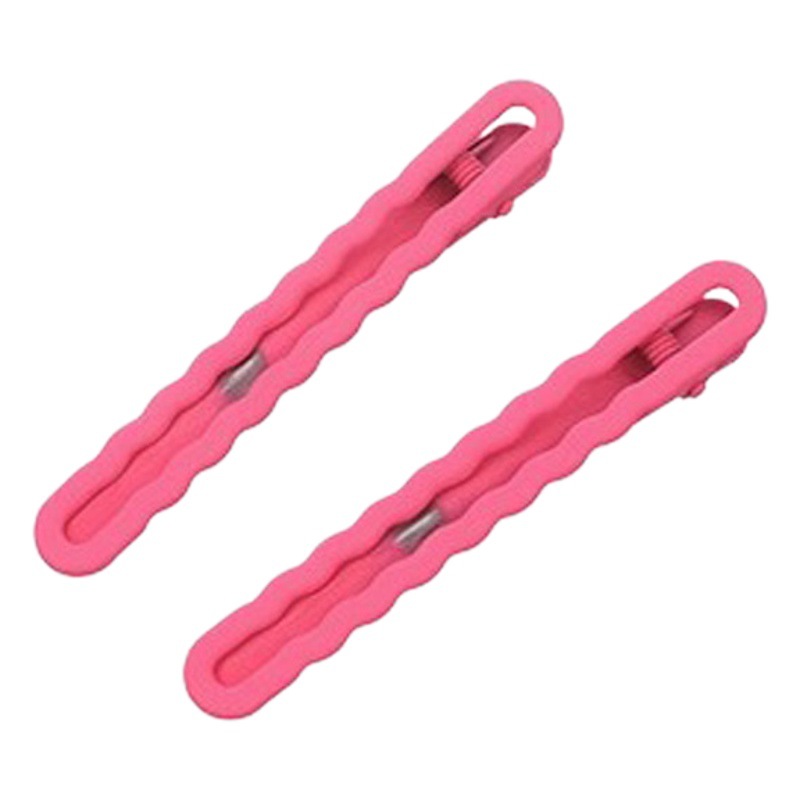 Clip de pico de pato de onda sin costuras frente femenina Bangs horquilla lado pelo roto Bangs clip de Cabeza trasera horquilla