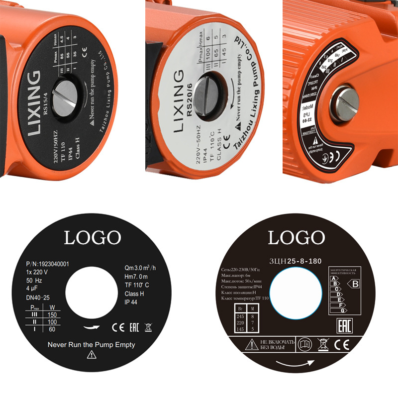 Support customized nameplate parameters