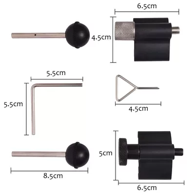 tool crankshaft belt pulley | Repair kit - 6-piece-timing-tool-set