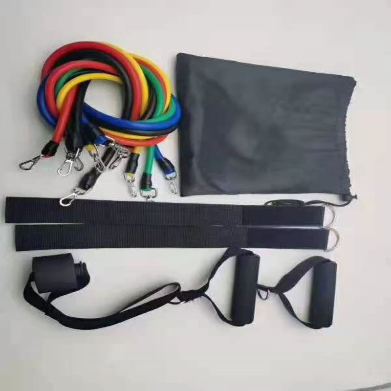 Устройство натяжения ленты из 11 предметов, Натяжная лента из ТПЭ, одно слово, Натяжная лента, эластичная веревка для тренировки мышц