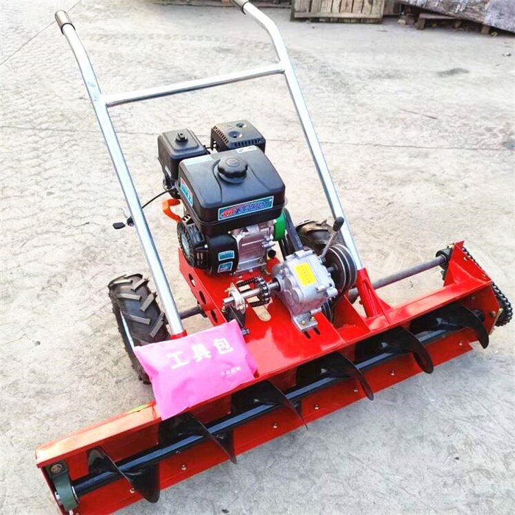 小型全自动螺旋式扫雪机 汽油自走式推雪机 螺旋式汽油除雪机