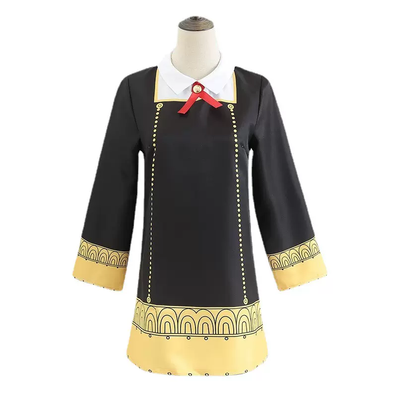 间谍过家家阿尼亚cos服儿童福杰可爱妮娅学院万圣节cosplay服装