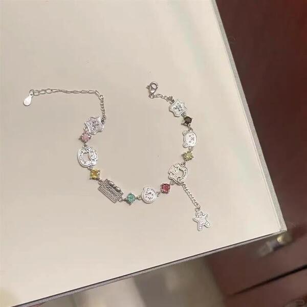 Cartoon bracelet hip-hop style
