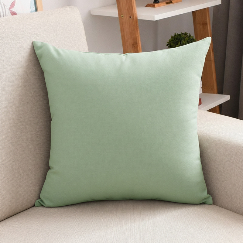 Cojín de asiento de algodón y lino para oficina y sofá