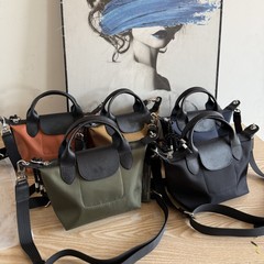 25 夏の新しい女性のシンプルな毎日の通勤ファッションショルダーバッグハンドバッグキャンバスクロスボディバッグ 0617j15