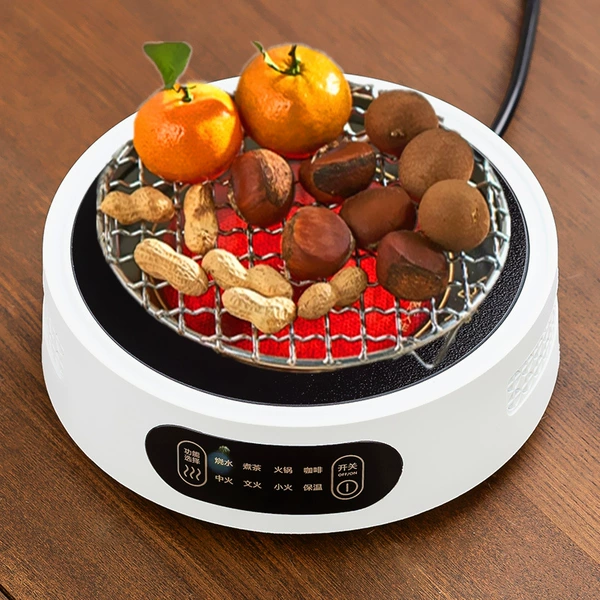 Standard white stove + grilling grid