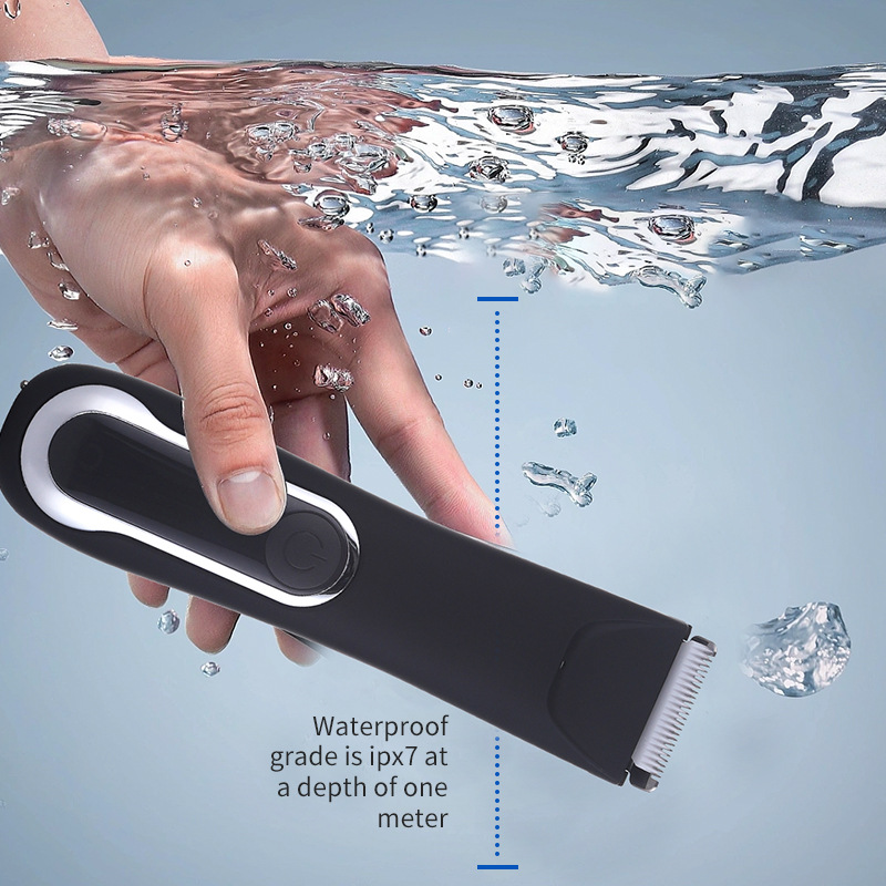 Máquina de afeitar de venta caliente transfronteriza, pantalla digital eléctrica portátil, vello corporal especial para hombres, dispositivo de depilación para las partes íntimas de las axilas image 5