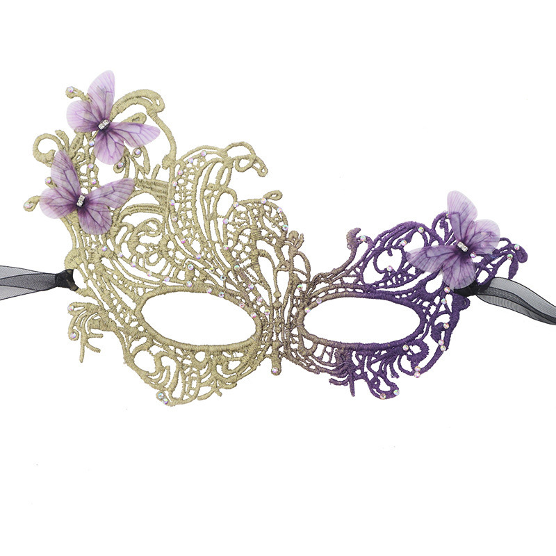 Ventas transfronterizas calientes de Halloween máscaras de encaje de Phoenix máscaras de rendimiento de máscaras sexuales de la reina