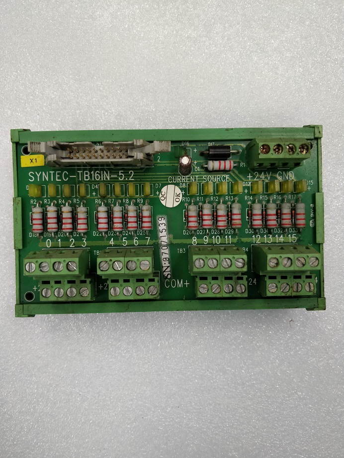 春田谷SYNTEC TB16IN-5.2 5.4 TB16OUT-5.9 接线端子板 一套