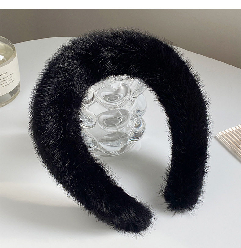 Moud Senior Plüsch Kappband Hoeraccessoiren Fraen Hierscht a Wanter Ausfluch 100 Breet Kant Temperament Kappband Drock Hoerklammer Kappbedeckung_voghion.com