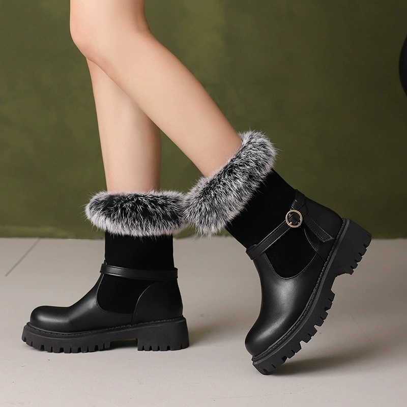 Demi-season comfortable keep warm boots, 2024 years