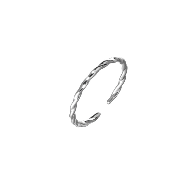 Minimalist Stackable Ring Set With Cubic Zirconia For Women_voghion.com