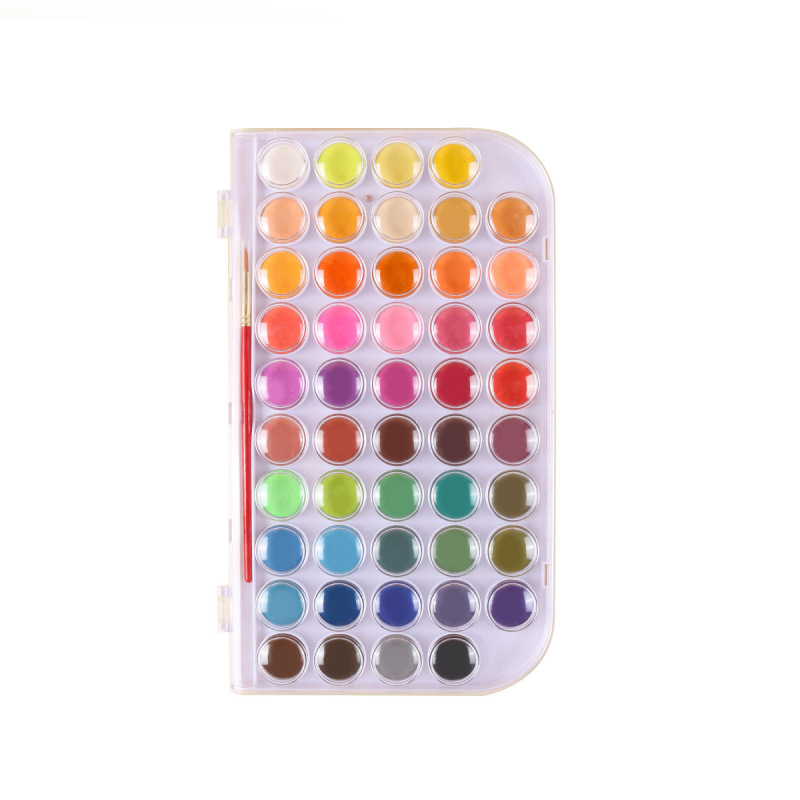 カブトムシ固形パテ水彩絵の具クロスボーダー12色28色36色透明水粉絵の具絵画セット|undefined