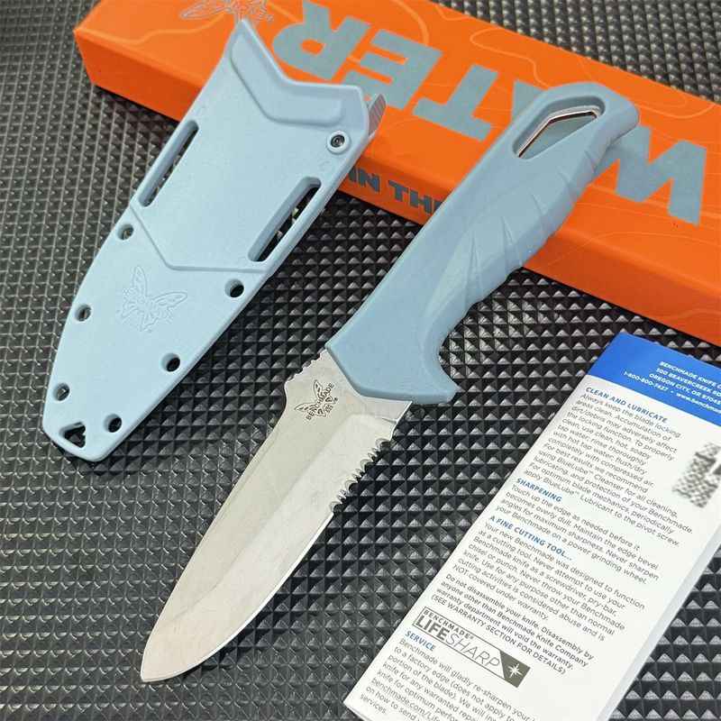 跨境新品Benchmade蝴蝶18040小直刀户外刀具高硬度锋利露营小刀具|undefined