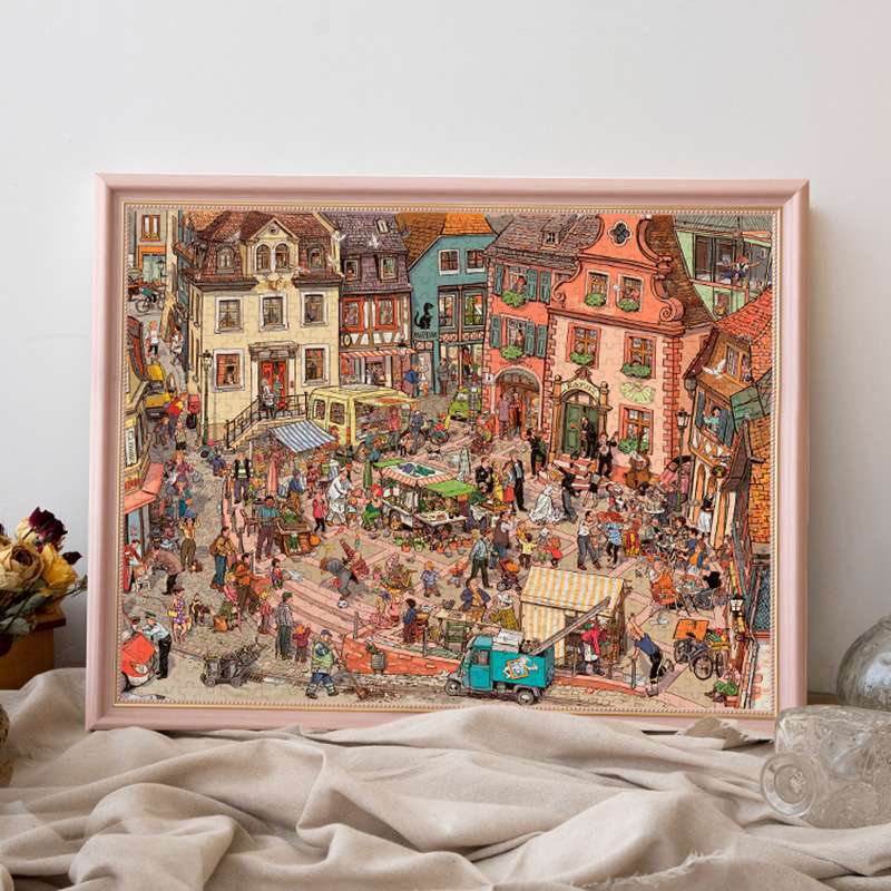 Jigsaw frame 1000 picture frame wall 500 mounted picture frame 300 jigsaw frame framed picture frame wholesale