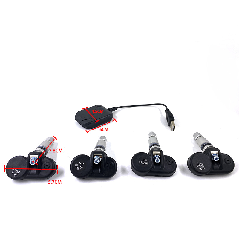 Tire Pressure Monitoring System Tpms Android Navigation USB Wireless Tire Pressure Detector USB Built-In Tire Pressure Detector