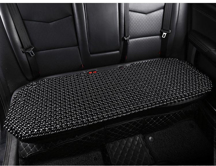Wooden Bead Car Seat Cushion, Summer Cooling Pad, Breathable and Ventilated Seat Cushion for Driver and Passenger, Maple Wood Beads, Cooling Car Seat Pad