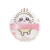 Drop-shaped pink girl marshmallow puff (bulk)