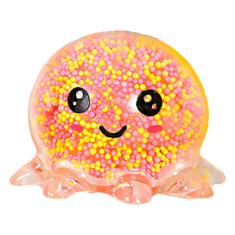 Luminosa descompresión pulpo pellizco música pulpo ventilación TPR juguetes adultos descompresión juguetes para niños transfronterizos al por mayor