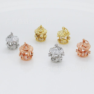��ɫ18K���������w���Dľ�RС�������헉�diy����ִ������