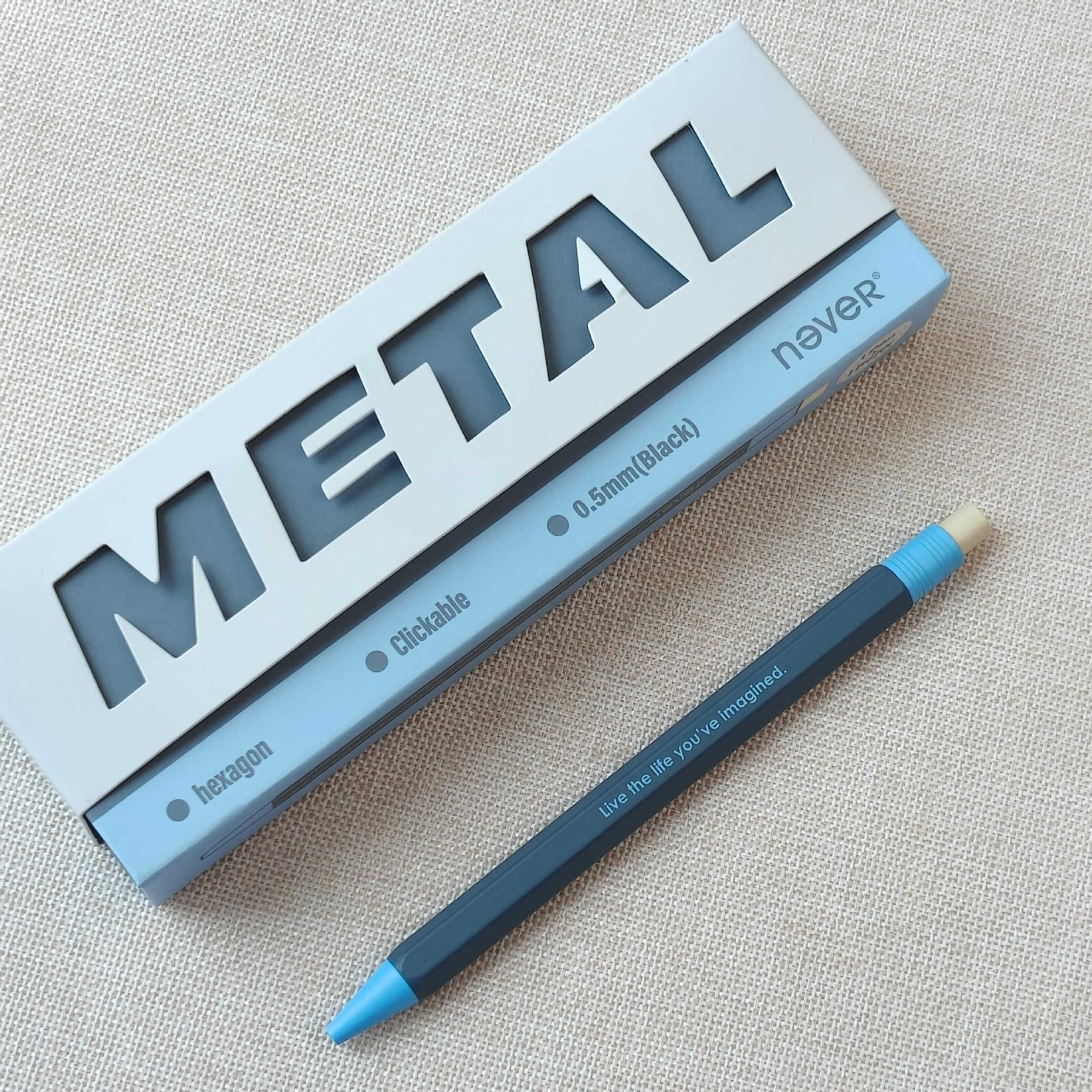 Hexagonal high quality rollerball pen