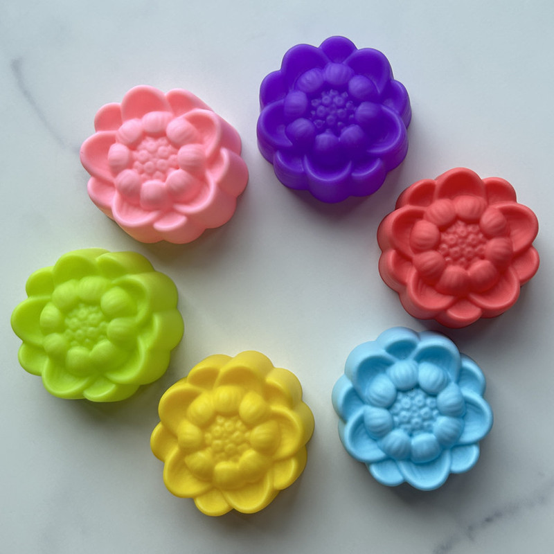 厂家直供 new多款5cm硅胶模 新款花朵玫瑰rose果冻布丁糖果模模具|undefined