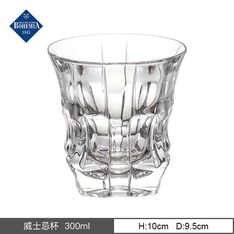 Importación checa Lexus cristal sin plomo tazas de whisky tazas de vino extranjero tazas de vidrio simple de alta calidad tazas caseras